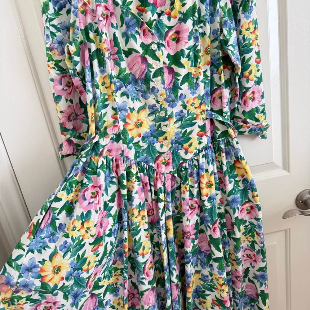 Floral Long Sleeve Dress
